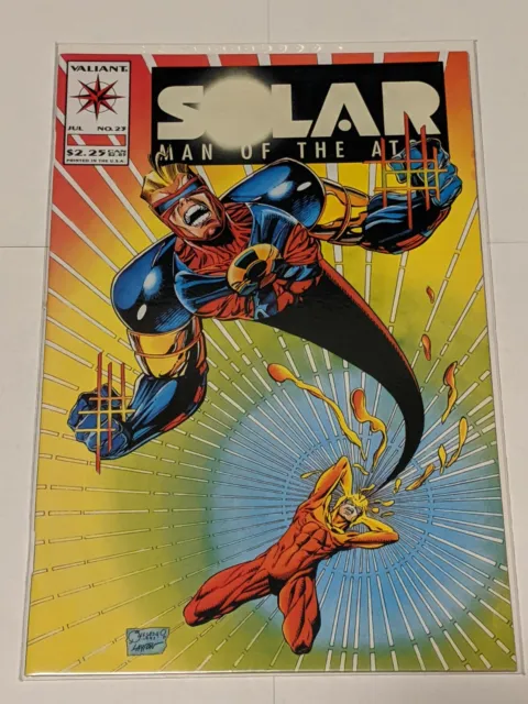 Solar Man Of The Atom #23 July 1992 Valiant Comics
