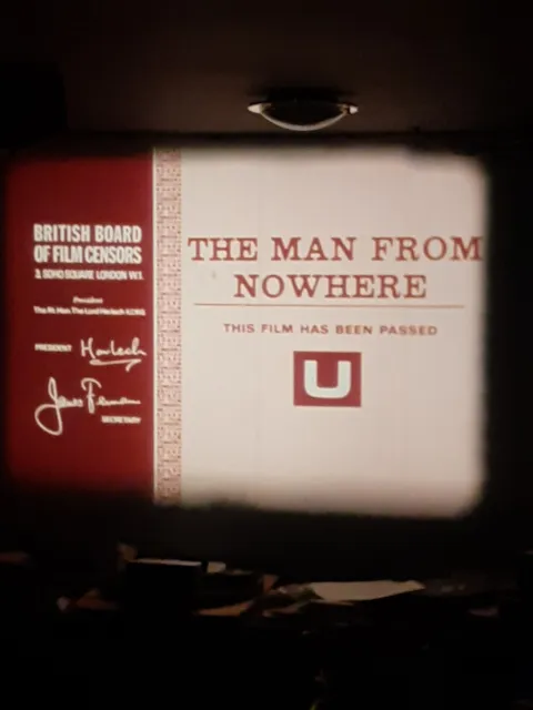 The Man From Nowhere 2x1200ft 16mm Feature Film 1975 CFF