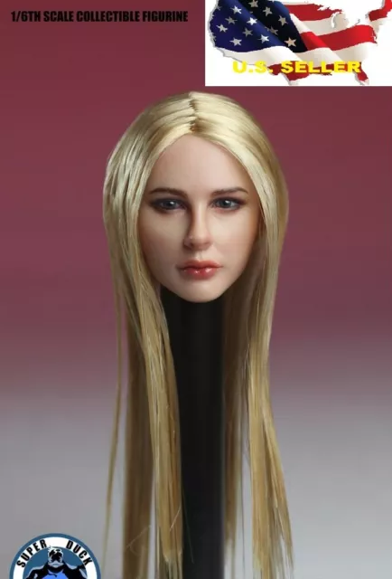 HAHTOYS H007A 1/6 Taylor Swift Girl Head Sculpt For 12 PH TBL HOT TOYS Body