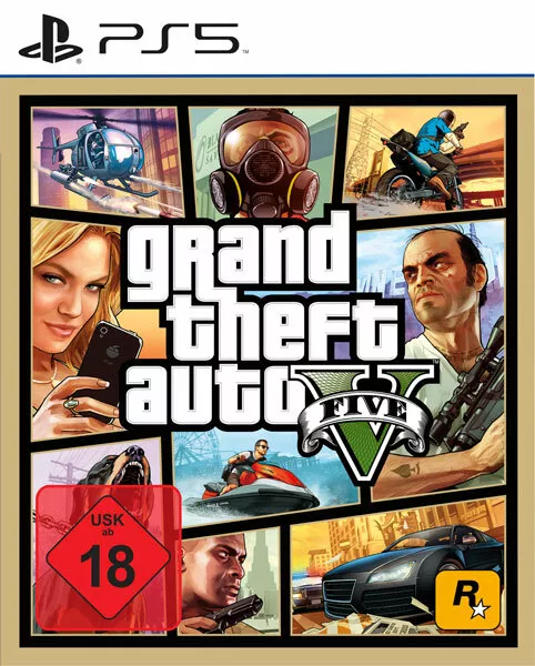 GTA 5 Grand Theft Auto V - Next Gen Edition (PS5) (NEU & OVP) (Blitzversand)