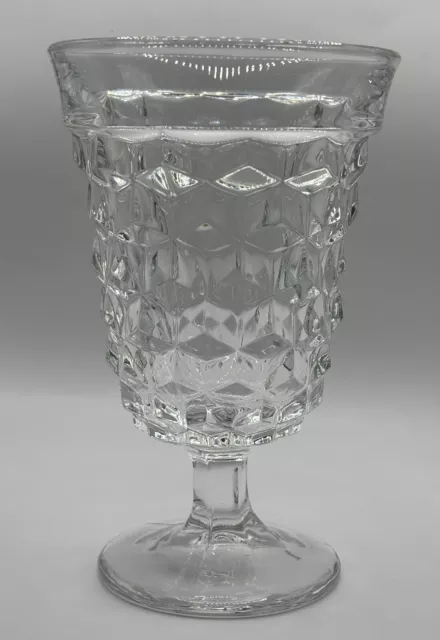 Set of 5 Vintage Fostoria American Clear (Stem 2056) Low Water Goblet