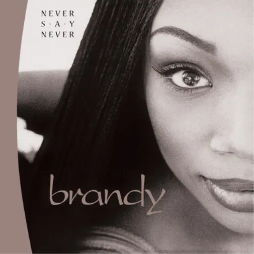 Brandy Never Say Never (Vinyl) 12" Album (Clear vinyl) (Limited Edition)