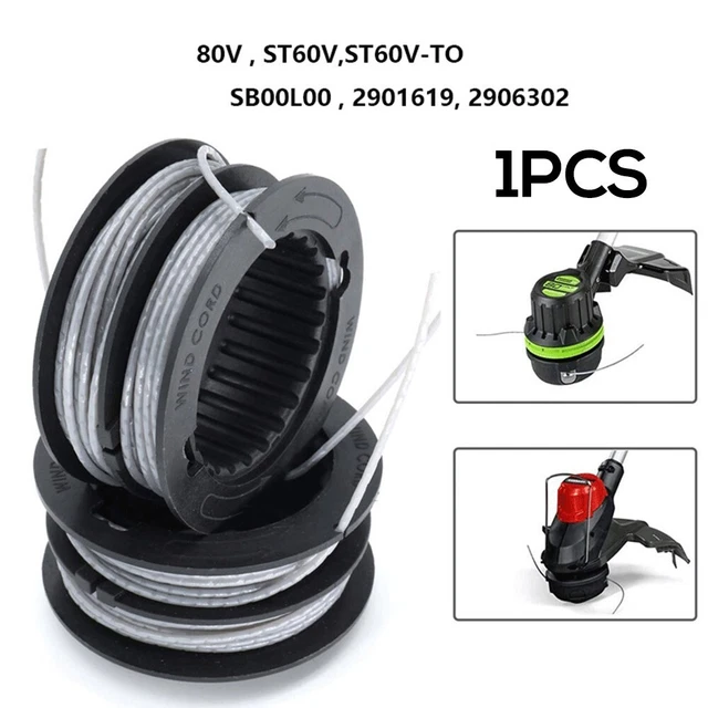 Spool per montaggio Greenworks SB00L00 tagliapiscina di alta qualità pratico 6