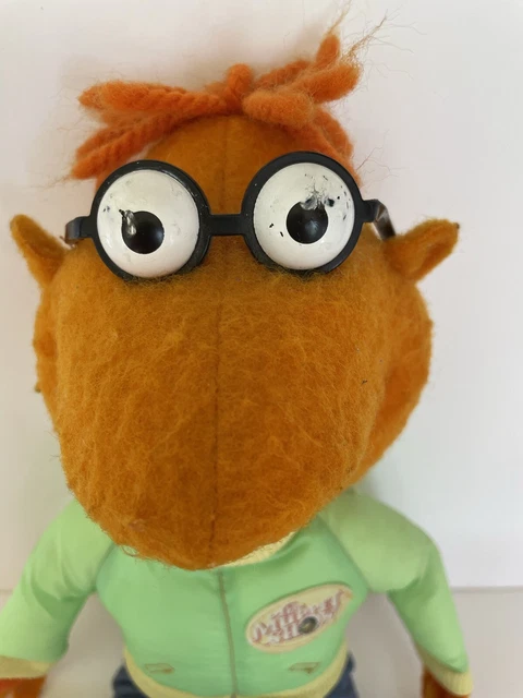 Vintage 1978 1976 Muppet Show SCOOTER Plush Doll Jim Henson 16" Green Jeans 3