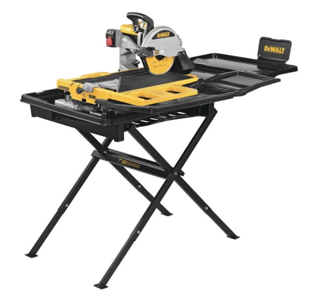 DeWalt D36000S 10" High Capacity Wet Tile Saw with Stand