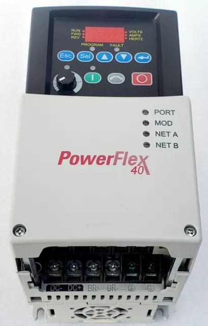 Allen-Bradley 22B-A5P0N104 Ser.a Powerflex 40 0,75 Kw/1Hp Ac Drive #8