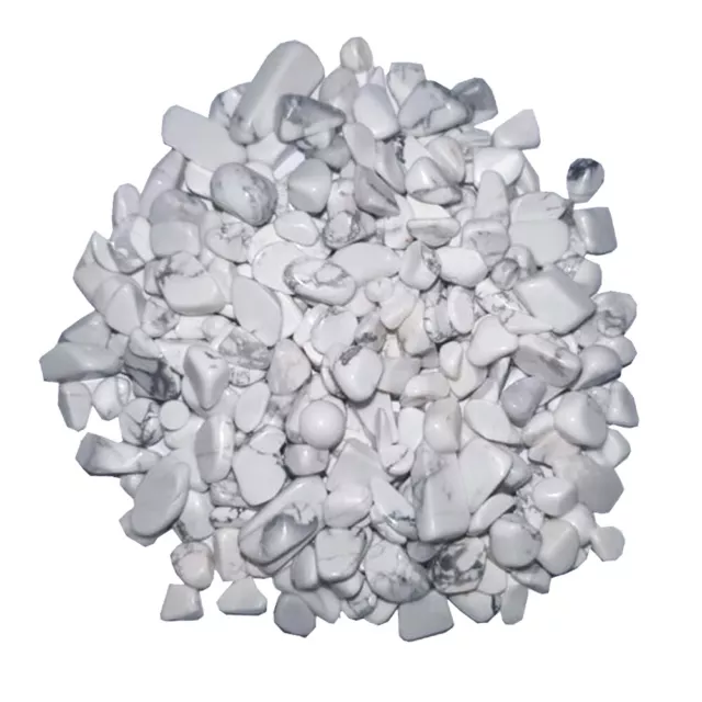 White Howlite Crystal Chips  5g-100g Bag Natural Gemstone Wicca Magick Chakra