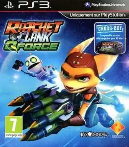 PlayStation 3 Ratchet & Clank: Qforce Game NEW