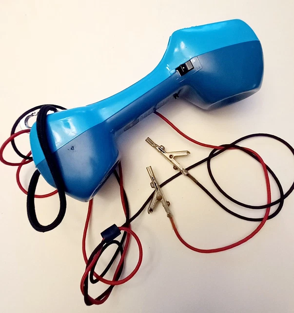 Harris-Dracon Division TS-21 Blue Telephone Lineman Test Set