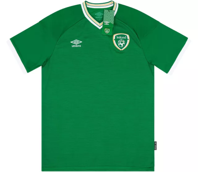 Maglia Irlanda 2020-2021 Ireland Home Football Shirt Umbro Nuova