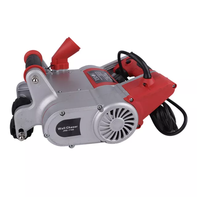Electric Floor Wall Chaser Groove Concrete Cutting Slotting Machine 50Hz 1100W