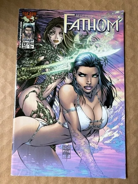 Fathom #12 Michael Turner Witchblade Cover Art 2000 Image Comics Top Cow