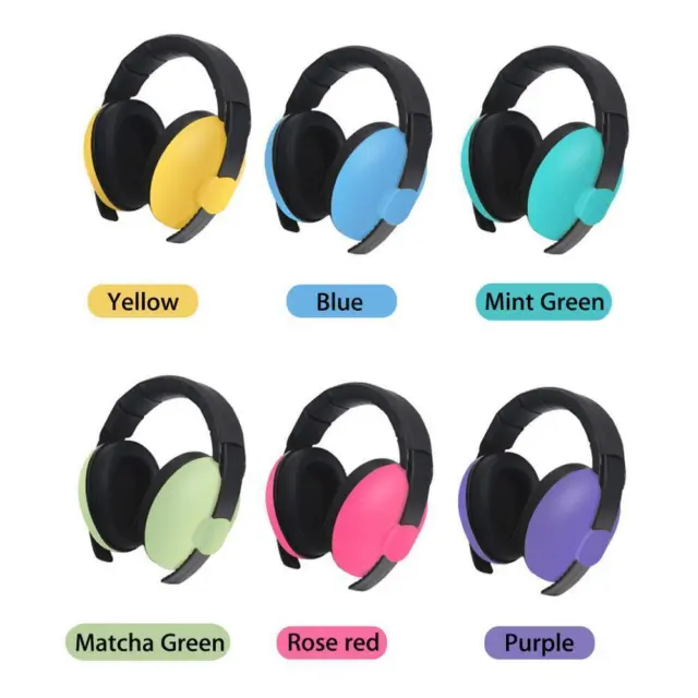 Kids Child Baby Ear Defenders Children Muffs Noise Reduction Earmuffs Protectors 2