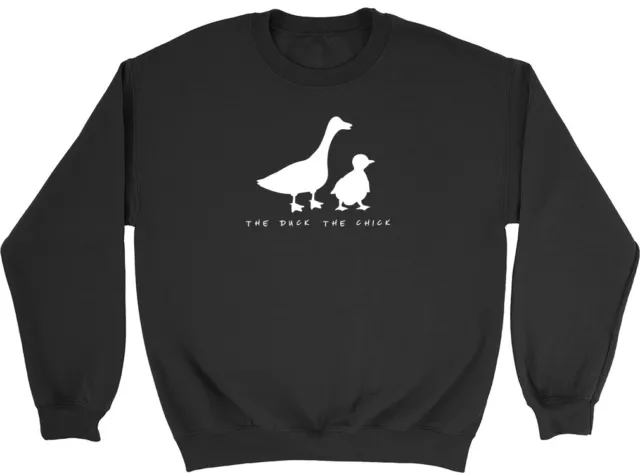 The Duck the Chick Boys Girls Kids Childrens Jumper Sweatshirt