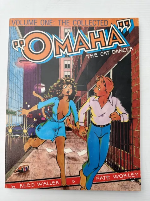 OMAHA Vol 1 The Collected The Cat Dancer graphic novel Tpb 1989 3rd Print