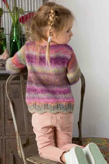 Pullover - Lang Yarns Mille Colori Baby - Modellpaket-Strickpaket