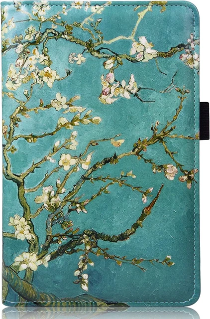 Server Book for Waitress,Cfeclog Teal Waitress Book Cute Server Wallet Van Gogh