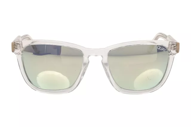 Quay Australia ‘Hardwire’ Womens Natural Oversized Mirrored Sunglasses  $129