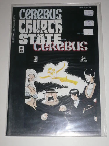 Cerebus Church & State #10 VF Aardvark Vanaheim June Jun 1991