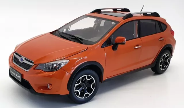 Sun Star 1/18 Scale Model Car 5571 - 2014 Subaru XV - Tangerine Orange