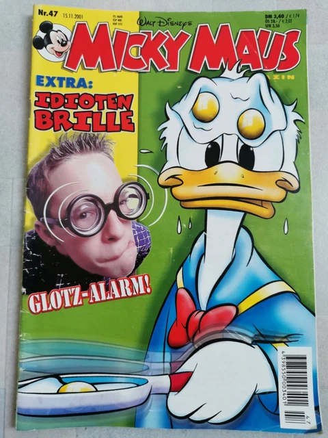 Micky Maus Heft Nr. 47 - 15.11.2001