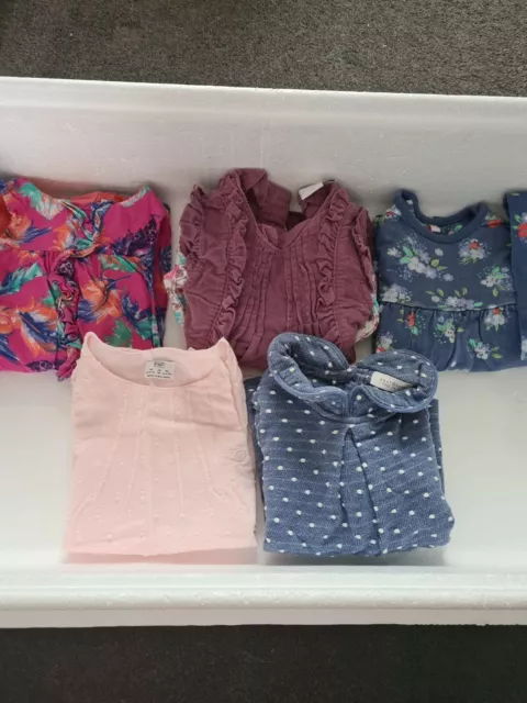 baby girl clothes bundle 0-3 months #3 blue zoo, next etc