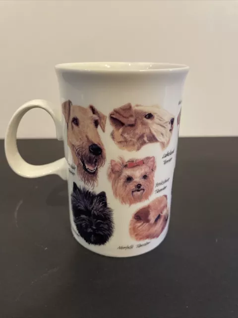 Dunoon Terriers Coffee Mug Stoneware Dog Canine Cairn Yorkshire Boston Scottish