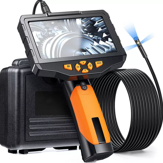 100W Industrial Endoscope 1080P HD Borescope Digital LCD Inspection Camera Tools