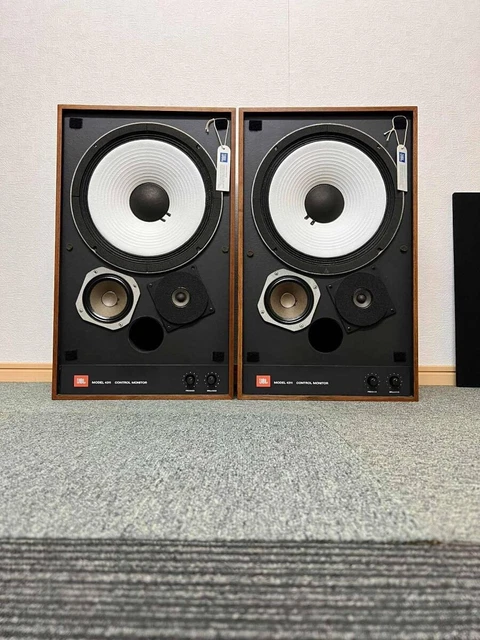 JBL 4311 CONTROL Monitor Speaker Pair 4311WX-A Type Works Tested