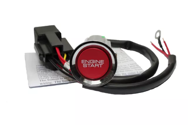 S2000 RED ENGINE START BUTTON KIT for FORD FOCUS 2000-2007