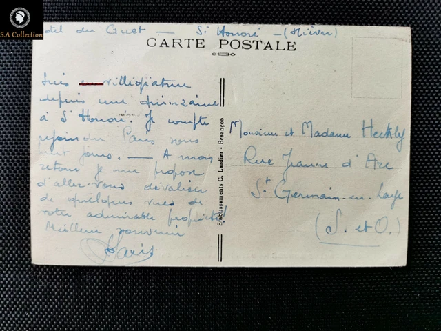 CPA 58 SAINT-HONORE-LES-BAINS - Le Casino - La Terrasse 2