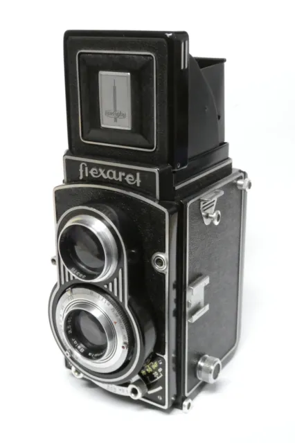 Meopta Flexaret ( vermutlich V ) mit Belar 3,5/80 mm Objektiv 6x6 Kamera