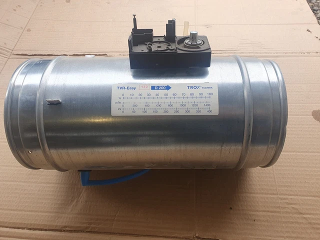 TROX TVR-EASY D 200 WITHOUT MOTOR || Régulateur de Débit Volumique EUR ...