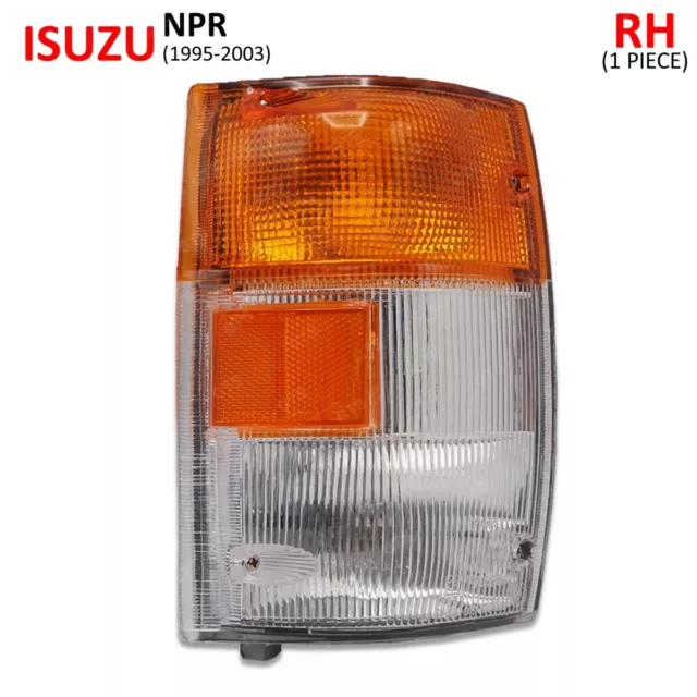 Fits Isuzu Elf NPR NQR NKR 1994 - '06 Rh Corner Lights Turn Signal Lamp Amber