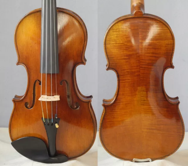 Excellent handcraft violin4/4 fiddle powerful tone antique varnish violine geige