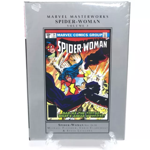Spider-Woman Marvel Masterworks Vol 3 New Marvel Comics HC Hardcover Sealed
