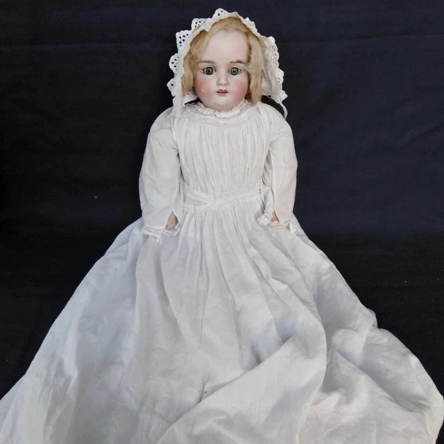 POUPÉE ANCIENNE TÊTE BUSTE ARMAND MARSEILLE MOULE 370 - CORPS REMBOURRÉ - 40 cm | eBay