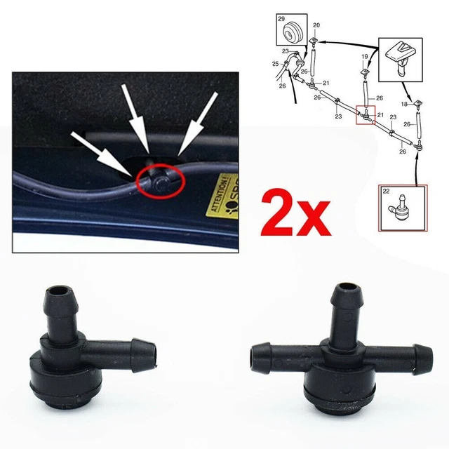 Pompe Lave-Glace Blue Print ADT30309 - Compatible Peugeot 307, Citroën C1/Berlingo - 12V