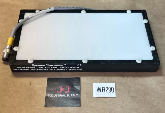 PREOWNED- Spectrum Illumination BL48-660 4" x 8" LED Backlight 24VDC 800mA 🇺🇸