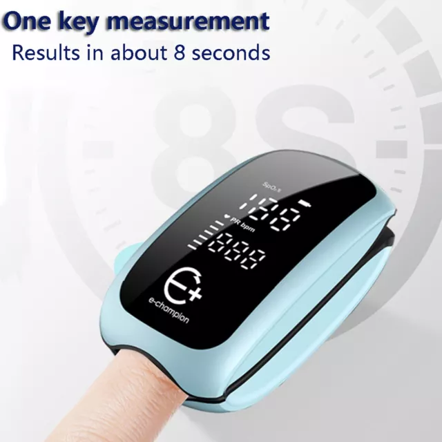 OLED Rechargeable Finger Pulse Oximeter Blood Oxygen SpO2 Monitor Heart Rate hOT 3