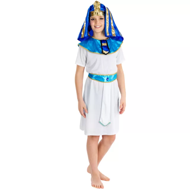COSTUME CARNEVALE EGIZIANO Vestito Uomo Faraone Nero Dorato Taglia M-L  Atosa EUR 36,00 - PicClick IT