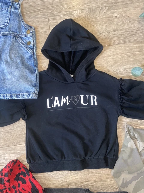 RIVER ISLAND NEXT ecc ragazze autunno inverno pacchetto abito jeans felpa età 2-3 anni 5