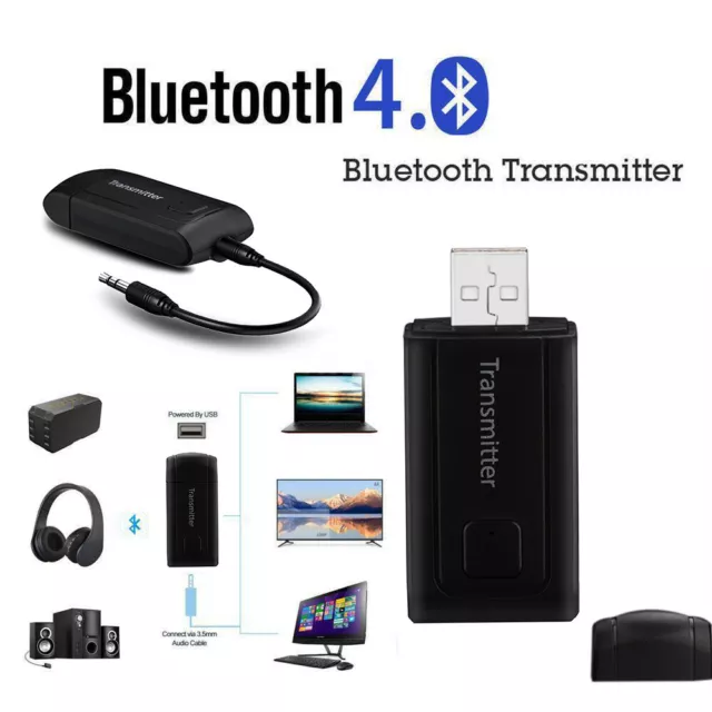 🐥Wireless Bluetooth Transmitter Stereodio Adapter For TV Phon