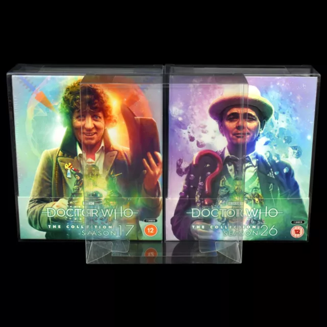 DW4 Blu-ray Protectors for Doctor Who The Collection Box Sets (Pack of 1)