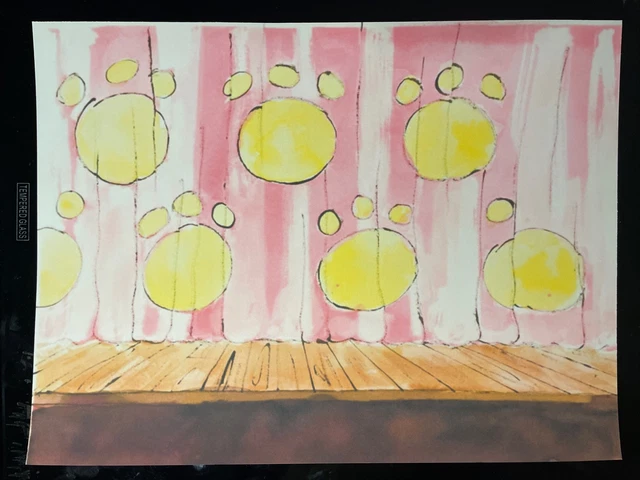 Garfeild Back Refrence GARFIELD ANIMATION CEL Back ground Cartoon Network Show Art Tv Show £10 ...
