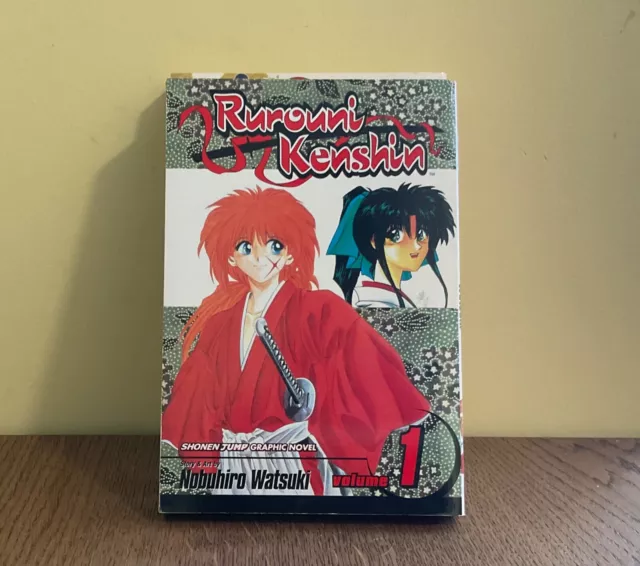 Rurouni Kenshin Vol 1&2 Shonen Jump Graphic Novel, story & art Nobuhiro Watsuki