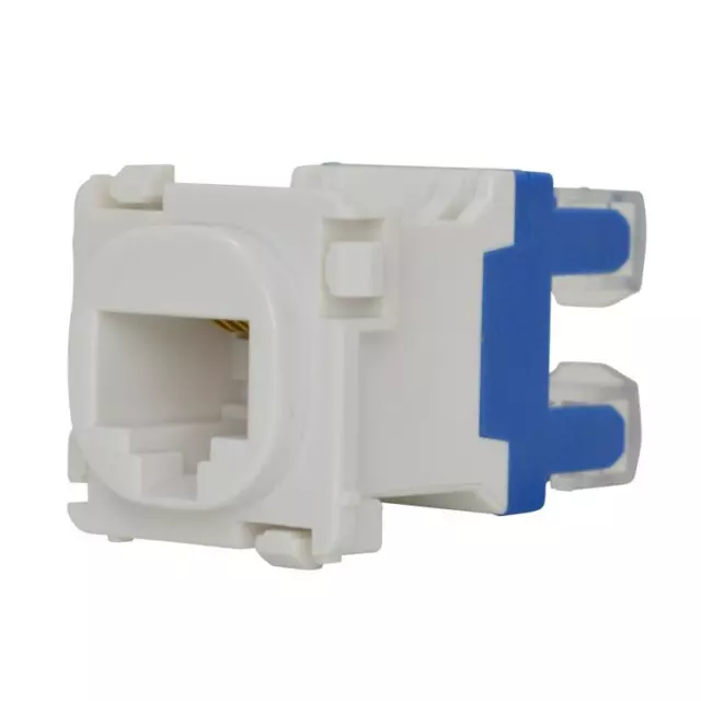 CAT6 CAT5e RJ45 Connector Mech Insert for Wall Plate suits Clipsal plates
