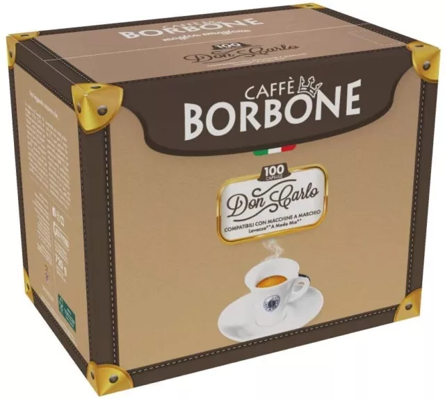 300 Capsule Caffe Borbone - Don Carlo - Miscela Rossa - Compatibili Lavazza a Mo 2