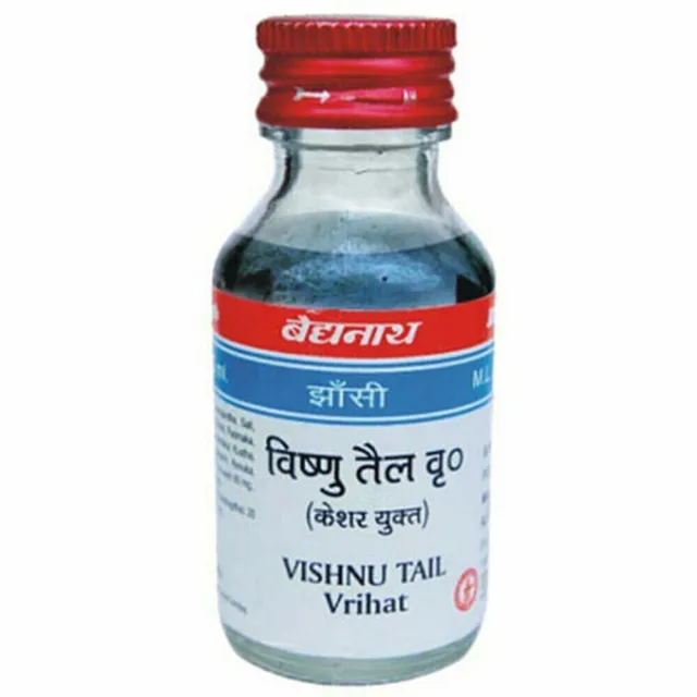 Baidyanath Ayurvedic Vishnu Tail (25 ml) Komplette ayurvedische Formel UK
