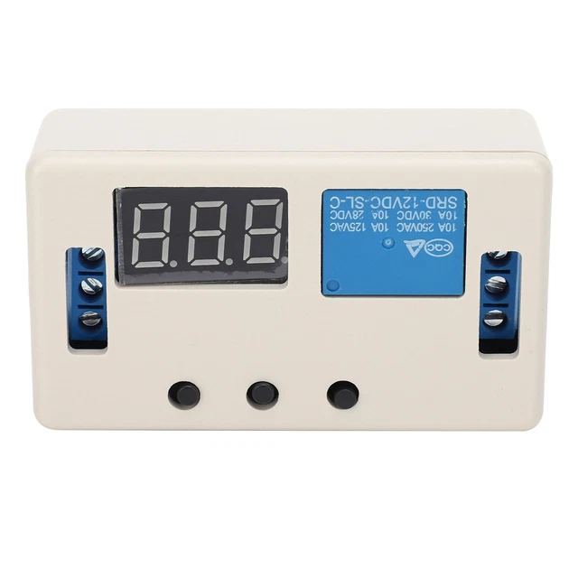 TIME DELAY RELAY 12V Relay Timer Module Timing Relay Control Switch For ...